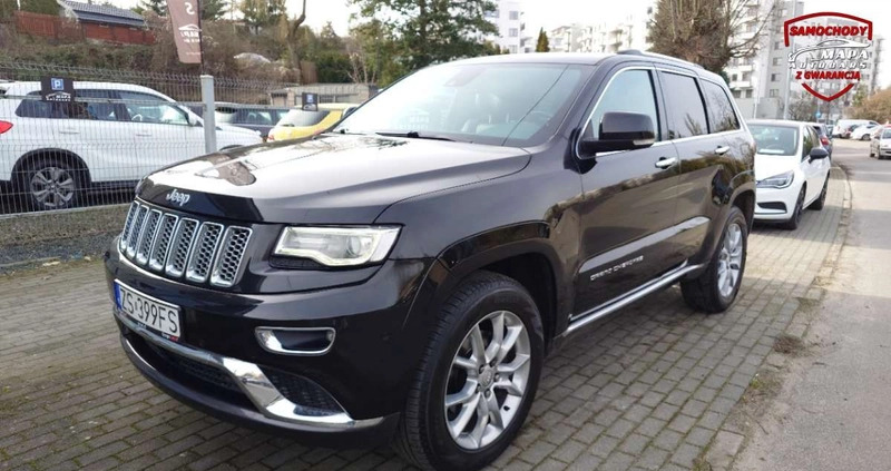 Jeep Grand Cherokee cena 83900 przebieg: 313400, rok produkcji 2015 z Wałcz małe 254
